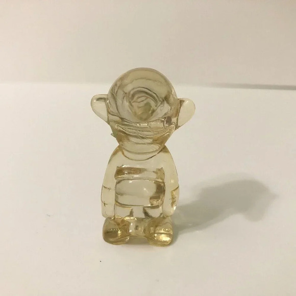 Vintage Walt Disney Dwarfs Lucite Figures Dopey Snow White Doc Lot of 2 - Picture 12 of 14